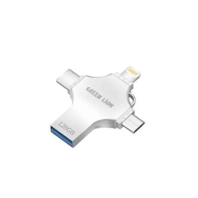 Green Lion 4-in-1 USB Flash Drive 128GB